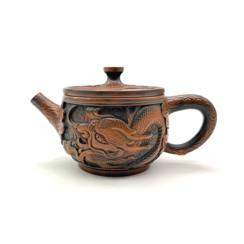 Чайник різьблений "Дракон" Цзяньшуй (150 мл)