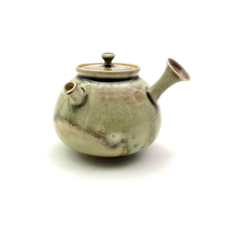 Чайник з боковою ручкою Кюсу із Цзиндечжень (160 мл)